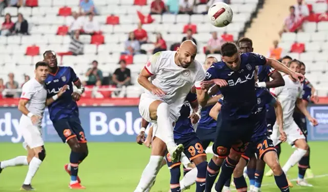 Antalyaspor, Başakşehir'i tek golle devirdi