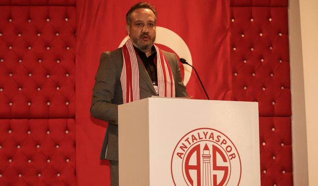 Antalyaspor'da yeni başkan Sinan Boztepe oldu