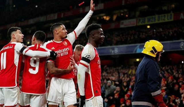 Topçular çok rahat: Arsenal 6-0 Lens