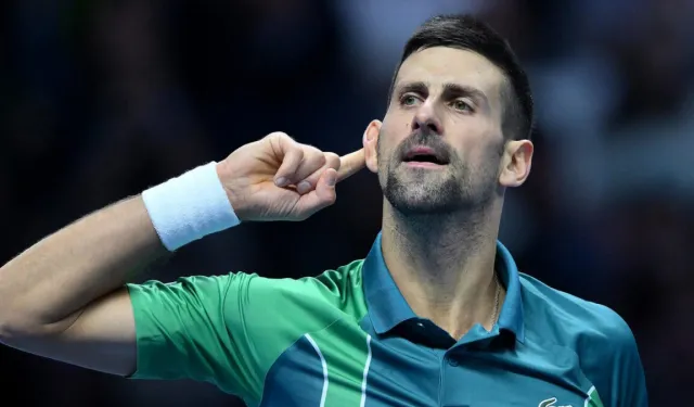 ATP Finalleri: Djokovic, Rune'u yenerek yıl sonu 1. sırasını garantiledi
