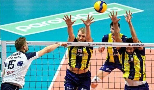 Fenerbahçe CEV Kupası'nda son 16'ya kalmayı başardı