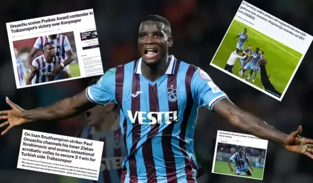 Paul Onuachu'nun golü dünya basınında: 'Puskas Ödülü'ne aday, hiç şüphe yok'