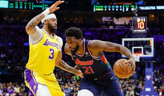 Philadelphia 76ers, Lakers'a 44 sayı fark attı