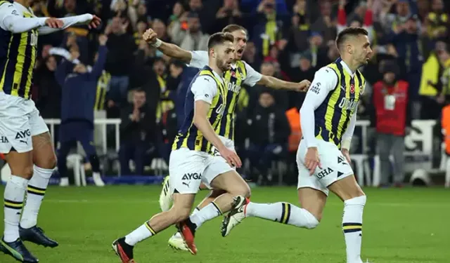Fenerbahçe geriye düştüğü maçı Tadic'in golleri ile kazandı