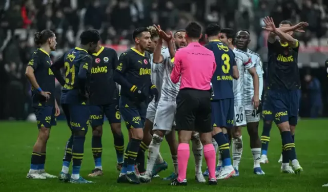 Beşiktaş - Fenerbahçe maçının tartışmalı pozisyonları! Eski hakemler yorumladı