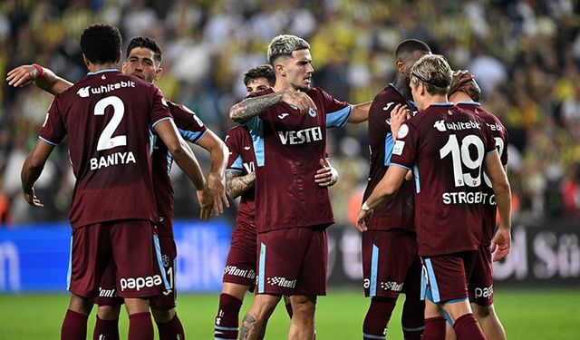 Trabzonspor - Kayserispor maçının ilk 11'leri açıklandı