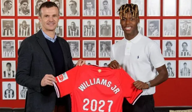 Athletic Bilbao, Nico Williams ile olan sözleşmesini uzattı