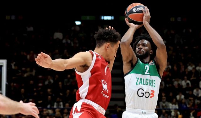 Zalgiris Kaunas, Olimpia Milano’yu deplasmanda mağlup etti