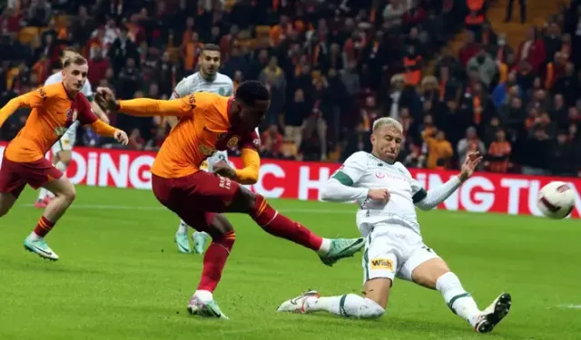 Galatasaray son dakikalarda farka gitti