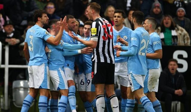 Manchester City, Newcastle'ı uzatmalarda yıktı