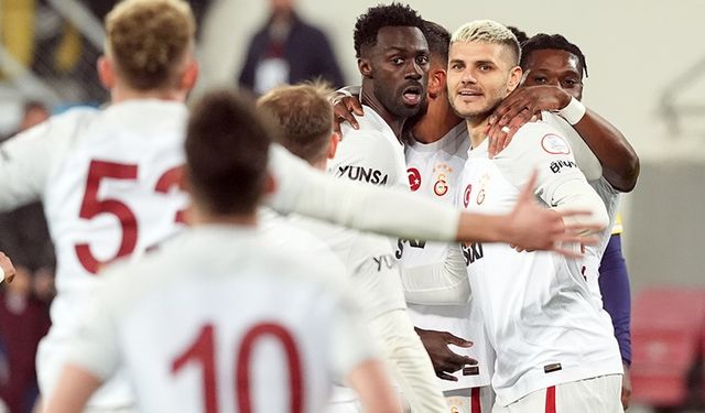 Cimbom ilk yarı fişi çekti: MKE Ankaragücü 0-3 Galatasaray