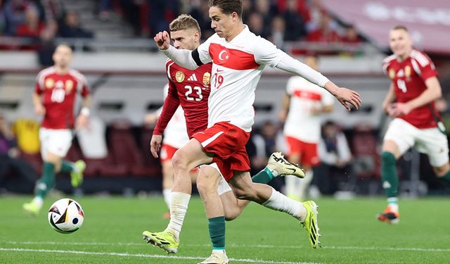 A Milli Takım, Macaristan karşısında tek golle kaybetti
