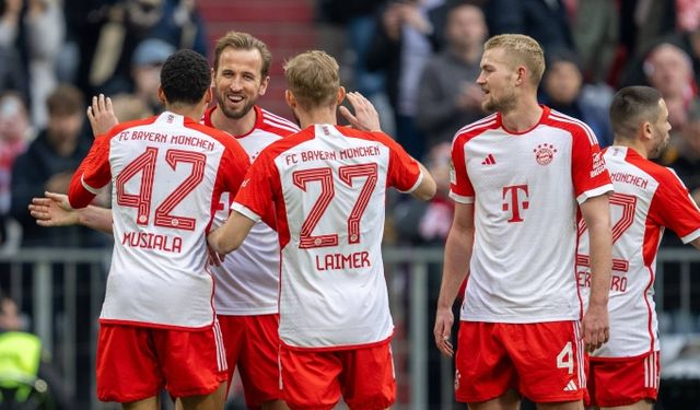 Bayern Münih, ligde 8 golle şov yaptı