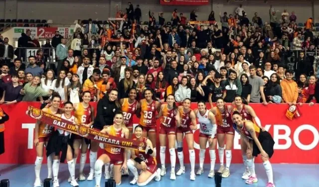 Galatasaray Daikin, Karayolları'na set vermedi