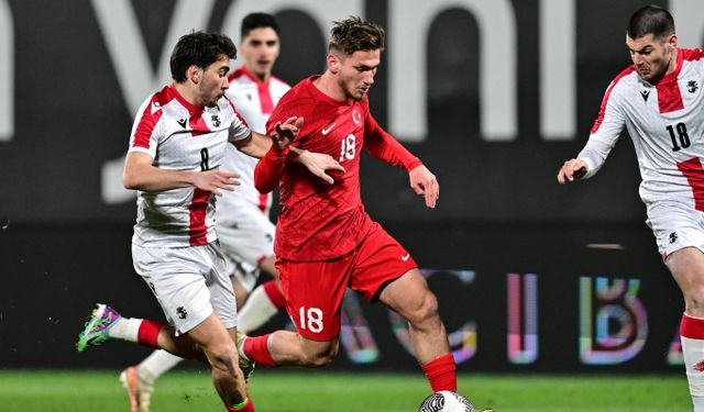 Ümit Milli Takımımız, Gürcistan'ı 2 golle devirdi