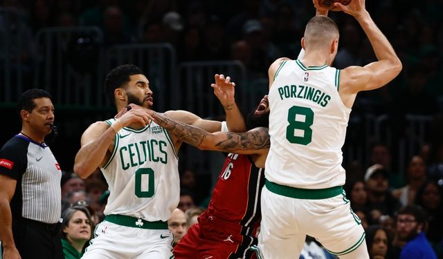 Celtics savunmada kemerleri sıktı, Heat deplasmanından rahat çıktı