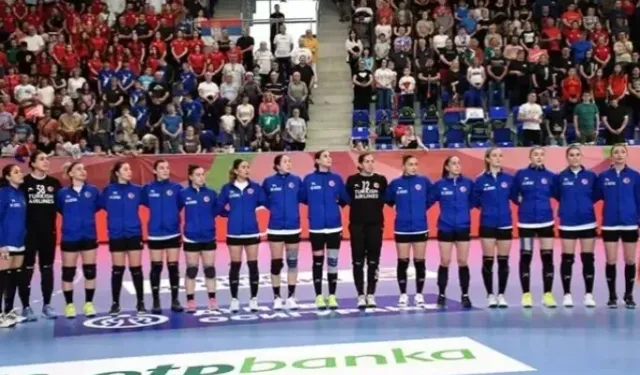 A Milli Kadın Hentbol Takımı, tarihte ilk kez Avrupa Şampiyonası'nda