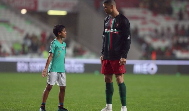 Ronaldo'nun en büyük hayali o: "Oğluyla sahaya çıkacak"