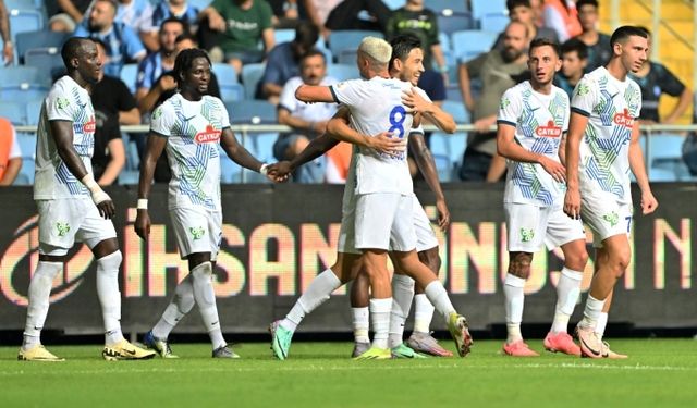 Çaykur Rizespor kazandı: Adana tat vermedi!