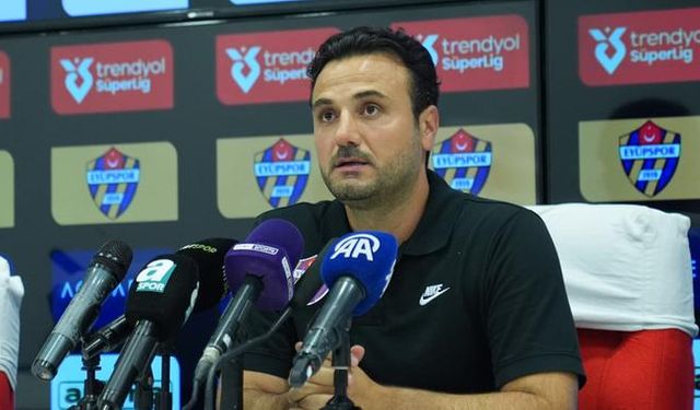 Kerem Yavaş: "Eyüpspor'un ilk hedefi ligde kalmak"