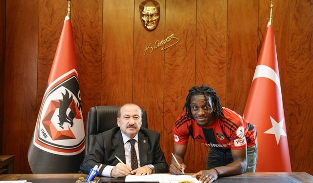 Gaziantep FK, Christopher Lungoyi'yi transfer etti