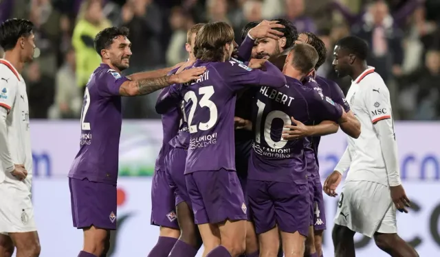 3 penaltı kaçan maçta Fiorentina, Milan'ı devirdi