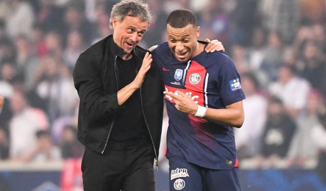 Luis Enrique'den Mbappe'ye küfürlü örnek: "Onun gibi savunma yap"