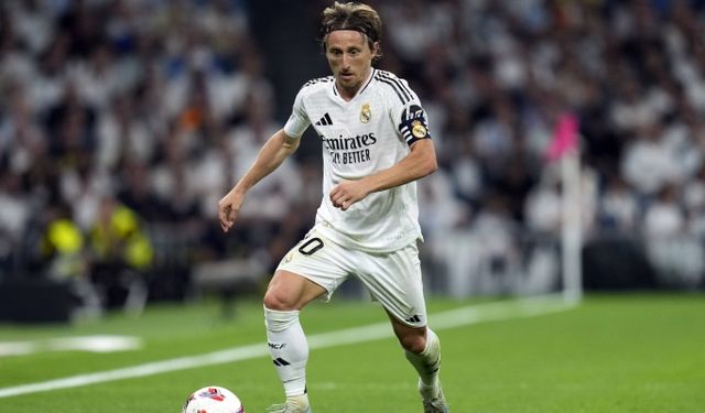 Luka Modric tarih yazdı: Real 3 puanı aldı