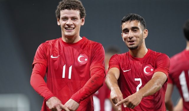 Ümit Milli Takım, Letonya'yı 3 golle geçti