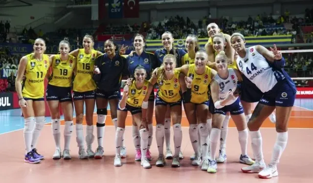 Fenerbahçe Medicana, CEV Kadınlar Şampiyonlar Ligi'nde ilk maçını kazandı