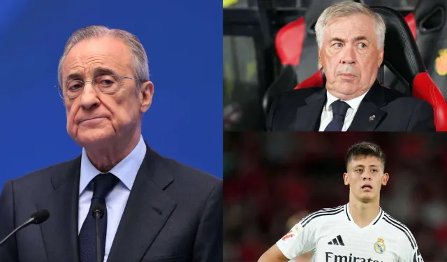 Real cephesinde Florentino Perez'den Ancelotti'ye Arda Güler ayarı!