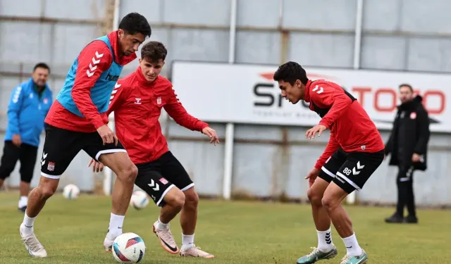 Sivasspor, Kasımpaşa maçının hazırlıklarını sürdürüyor