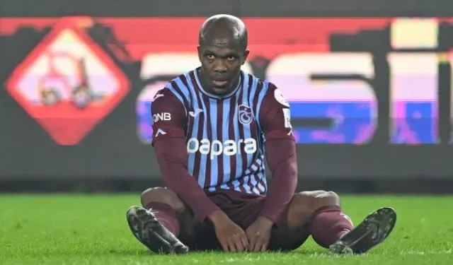 Trabzonspor'a şok: Nwakaeme 2 ay yok!