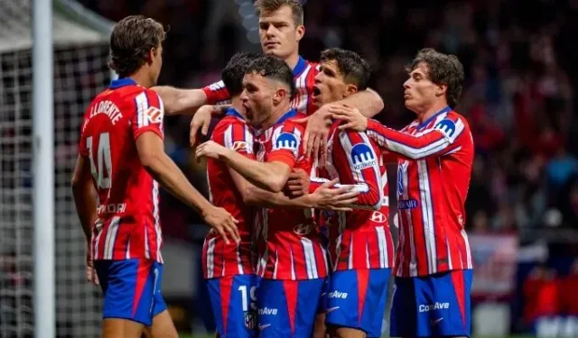 6 gollü maçın galibi Atletico Madrid!