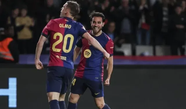 Barcelona 3 puana Olmo ile uzandı!