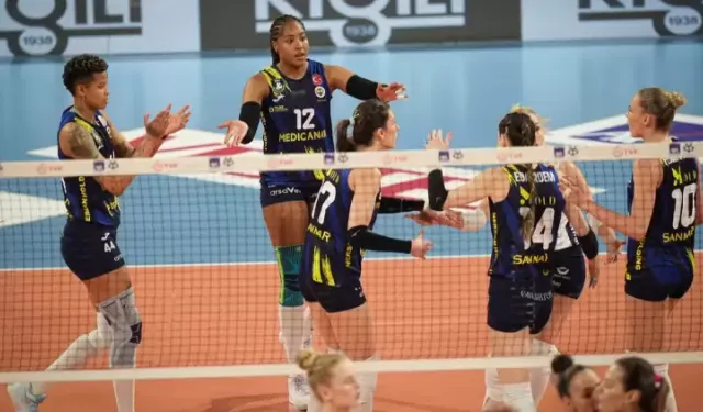 Kupa Voley'de şampiyonluk Fenerbahçe Medicana'nın!