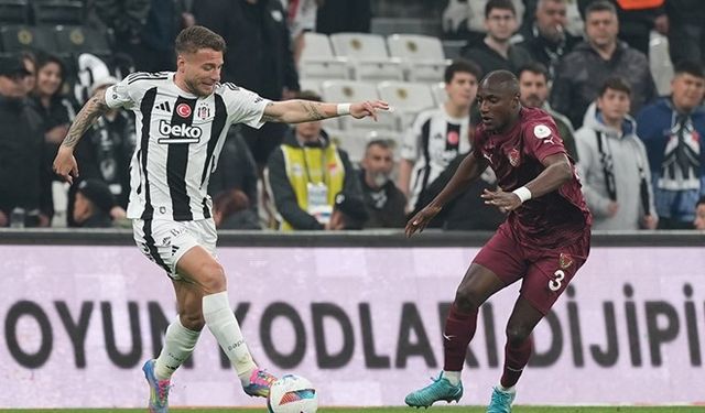 Beşiktaş tribünlerinden Immobile'ye tepki!