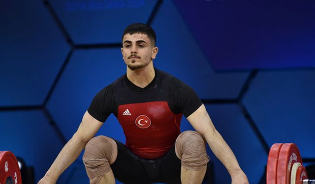 Milli halterci Kaan Kahriman, Avrupa şampiyonu oldu!