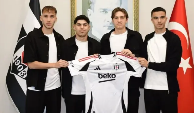 Beşiktaş, altyapıdan 4 oyuncu ile imzaladı