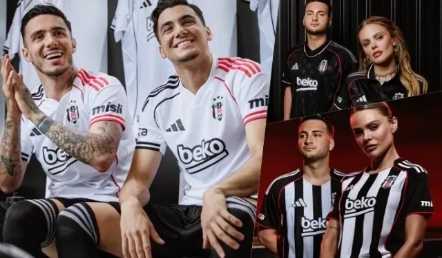 Beşiktaş yeni sezon formalarını satışa sundu