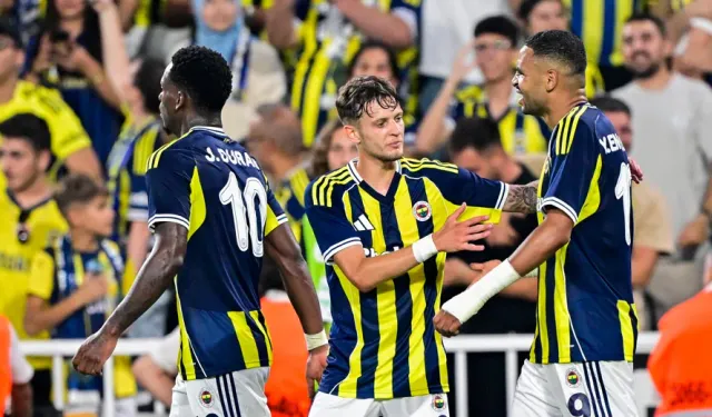 Fenerbahçe'nin tur gecesi: 5 gollü zafer