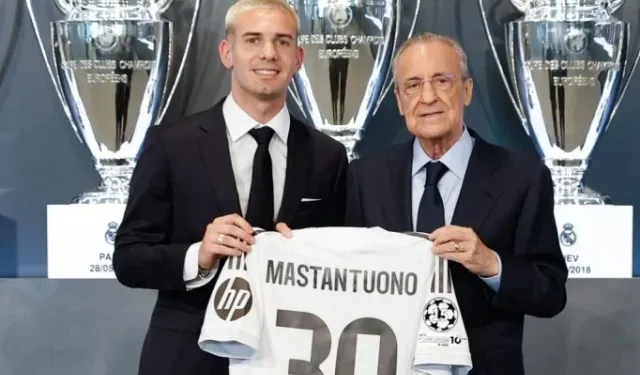 Real Madrid, Franco Mastantuono transferini duyurdu!