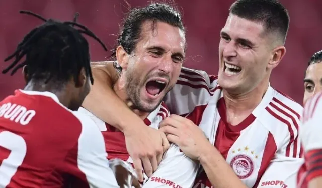 Yusuf Yazıcı golünü attı: Olympiakos kazandı