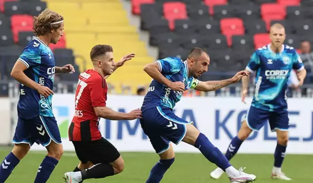 Gaziantep FK - Samsunspor maçında 4 gol var, kazanan yok! (2-2)