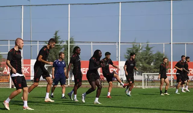 Samsunspor, Kayserispor deplasmanına hazırlanıyor