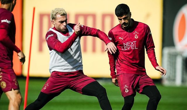 Galatasaray, Göztepe maçı hazırlıklarını sürdürüyor