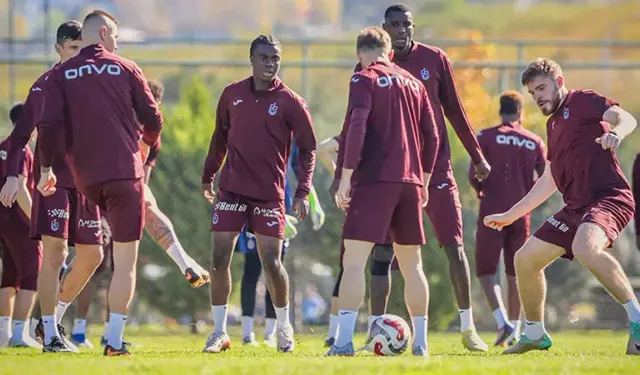 Trabzonspor’un Galatasaray Maçı Kamp Kadrosu Belli Oldu!