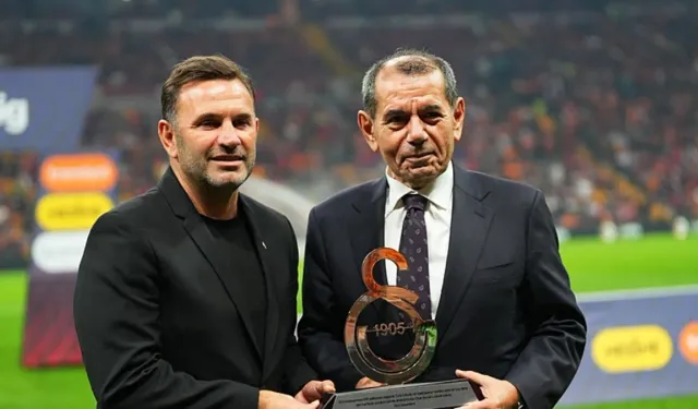 Okan Buruk’a 100. Galibiyet Plaketi ve Özel Forma