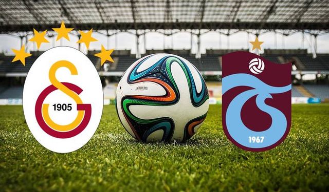 Galatasaray - Trabzonspor Derbisi: Dev Mücadele RAMS Park'ta!