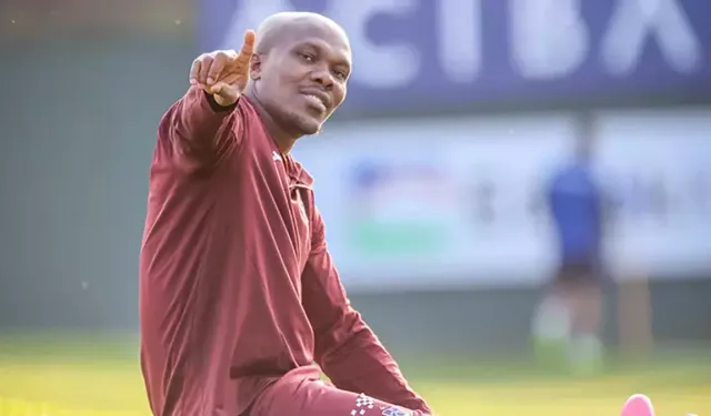 Trabzonsporlu Nwakaeme sahalara dönmek için gün sayıyor